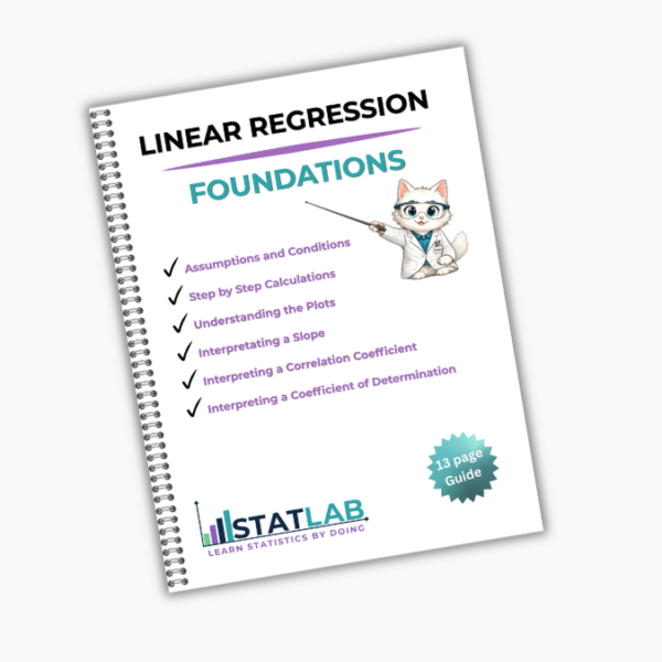 Linear foundations cover square Linear Regression Foundations