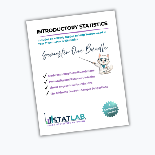 Introductory Statistics Semester One Bundle